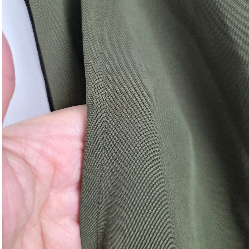 Hunter for Target Olive Green Track Pants Snap Button Side Womens Sz XL Travel‎ - Picture 8 of 8
